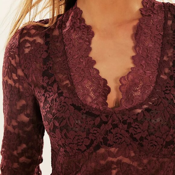 Free People All Day Lace Long Sleeve - Picture 11 of 11